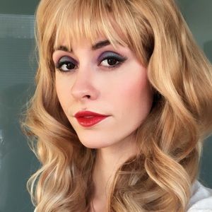 Blonde Wig with bangs